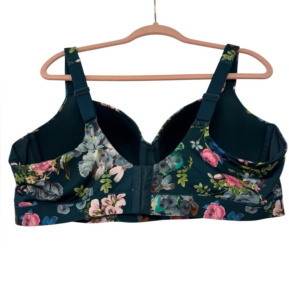 Deep Teal Wonderland Floral - Picture 5 of 9